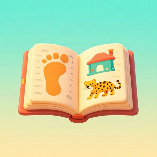 Ilustración de un códice azteca colorido y abierto mostrando símbolos de escritura de imágenes.