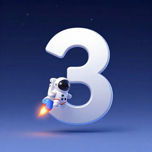 Nave espacial de dibujos animados viajando rápido por el espacio en su camino a la Luna.