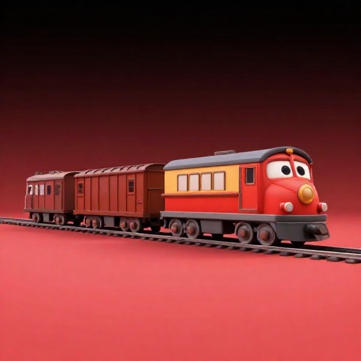 Una comparación visual entre un tren de carga antiguo y más corto y un tren de carga moderno y más largo.