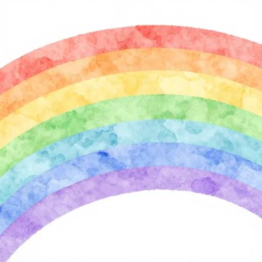 Des vagues colorées abstraites qui se chevauchent.