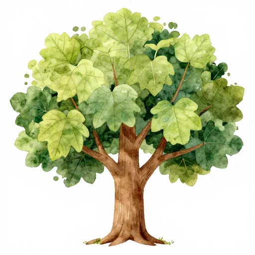 A large, ancient fig tree with many branches.