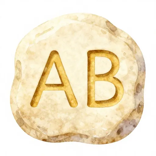 The Greek letters Alpha and Beta on a stone tablet.