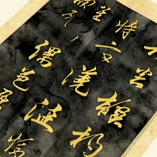 A close up of the gold embroidery on the Kiswa