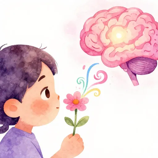 Illustration of the connection between smell and memory