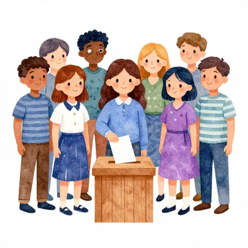 People standing together for a common cause.