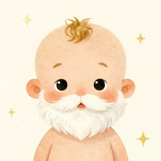 A whimsical drawing of the 'Old Boy' Lao Tzu.