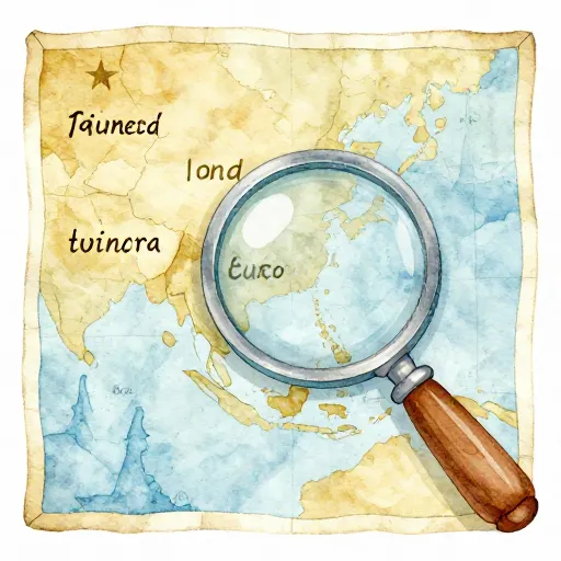 A treasure map representing a fun learning challenge.