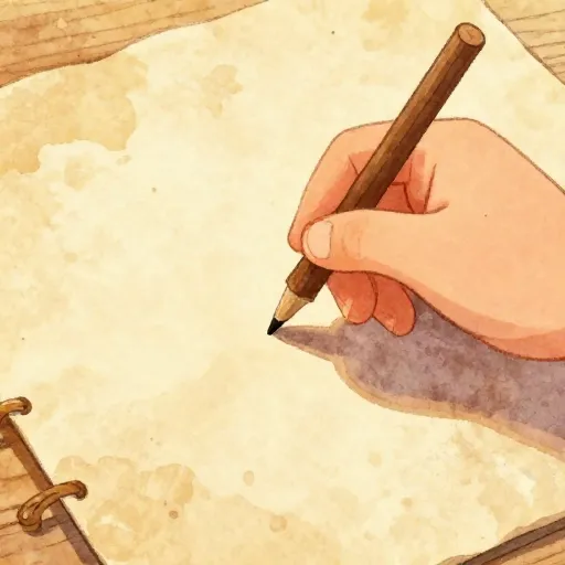 A simple sundial made with a stick.