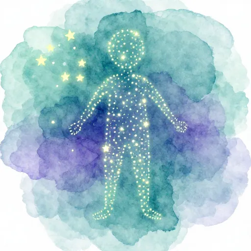 An illustration of the human body constantly renewing its cells