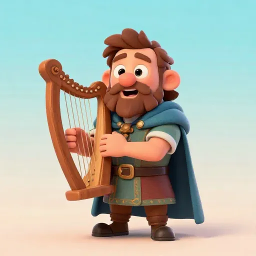 Ancient Skaldic Poet