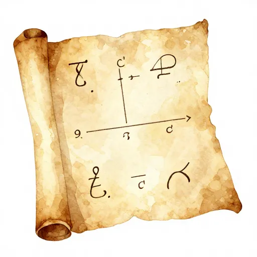 An ancient Greek scroll with drawings of runners and turtles.