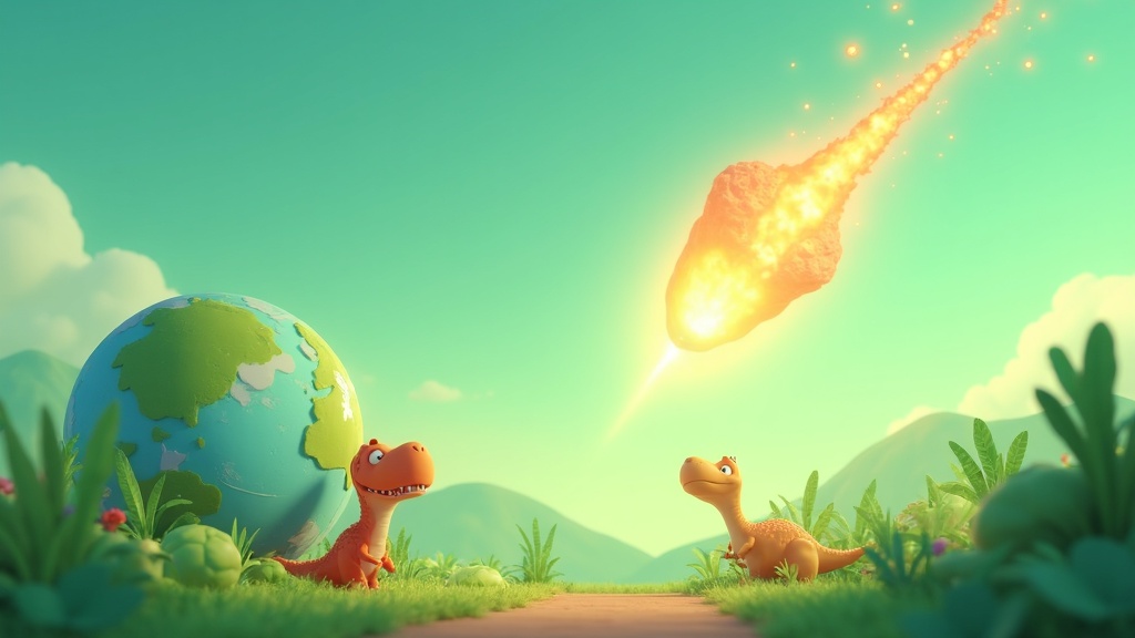 वह विशाल अंतरिक्ष चट्टान जिसने डायनासोरों के युग को समाप्त कर दिया!