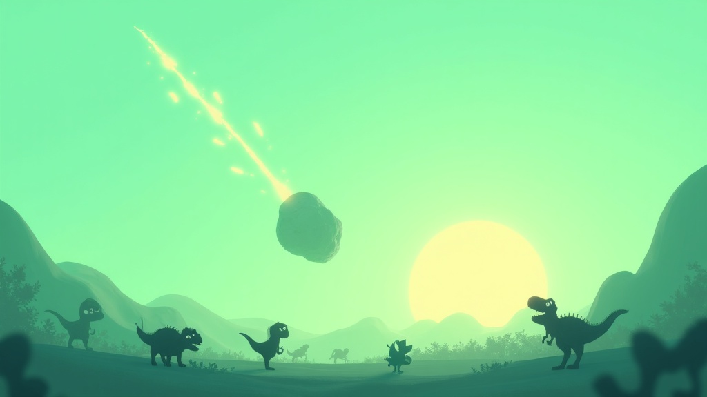 वह दिन जब डायनासोर गायब हो गए! बच्चों के लिए क्रेटेशियस विलुप्ति घटना