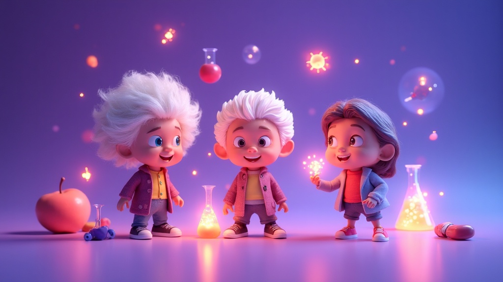 Superestrellas de la Ciencia: ¡Físicos Famosos Increíbles para Niños!