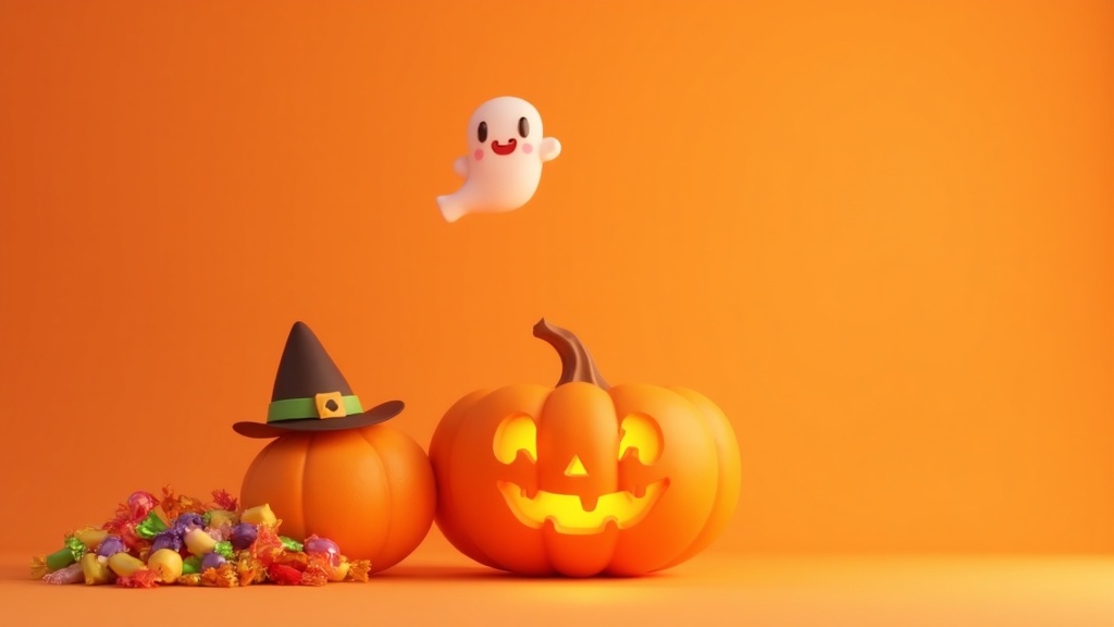 ¡La Súper Espeluznante y Dulce Historia de Halloween para Niños!