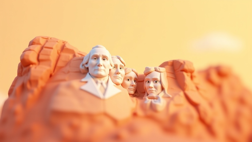 Caras Gigantes en la Montaña: ¡Explorando el Monte Rushmore para Niños!