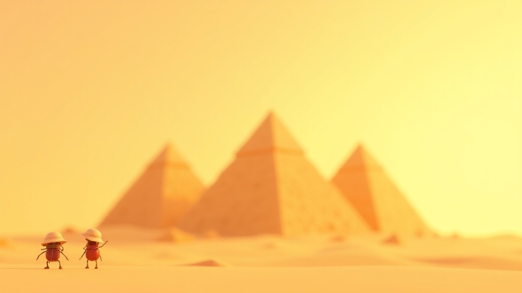 गीज़ा के अद्भुत पिरामिड: प्राचीन मिस्र के विशाल मकबरे!