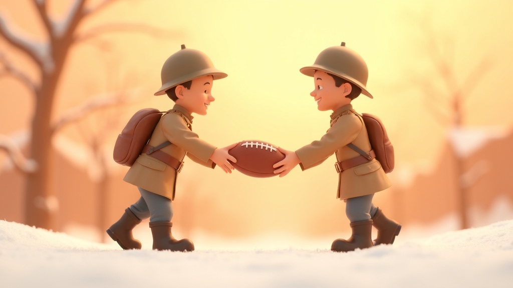 वह दिन जब सैनिकों ने गोलियों की जगह गेंद चुनी: डब्ल्यूडब्ल्यूआई में क्रिसमस पर फुटबॉल!