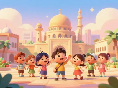 Beirut skyline illustration