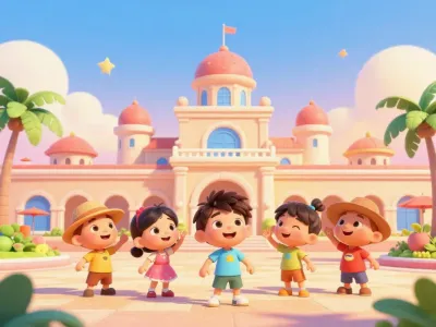 Cancun skyline illustration