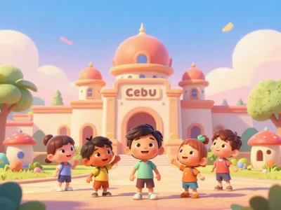 Cebu skyline illustration