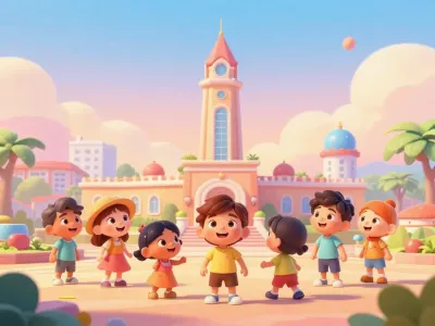 Durban skyline illustration