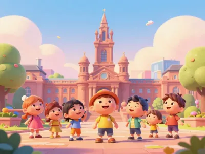 Glasgow skyline illustration