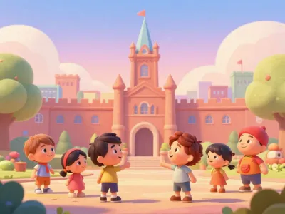 Leicester skyline illustration