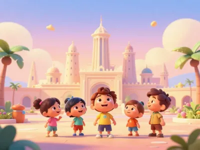 Manama skyline illustration