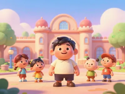 Orlando skyline illustration