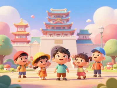 Osaka skyline illustration