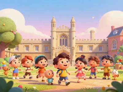 Oxford skyline illustration