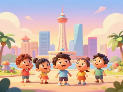 Perth skyline illustration