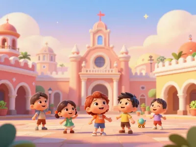 San Juan skyline illustration