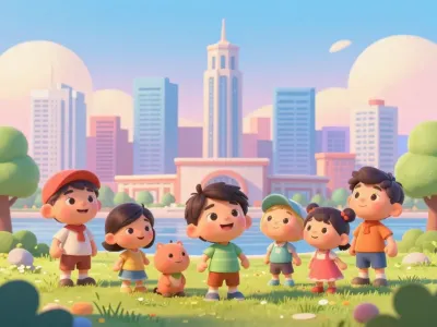 Vancouver skyline illustration