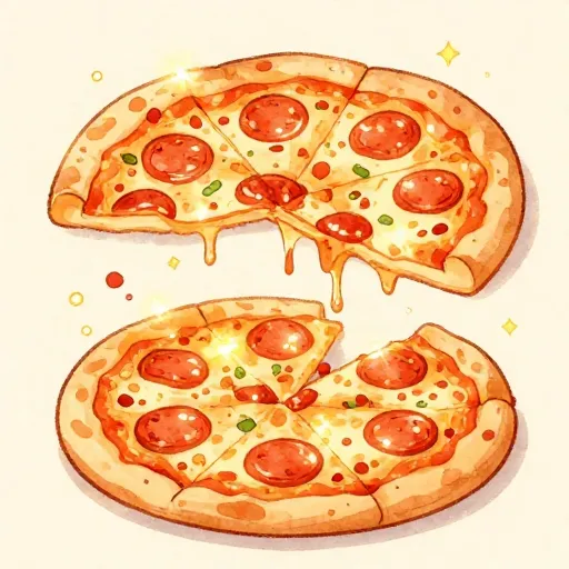 Dos pizzas que representan la primera compra con Bitcoin.