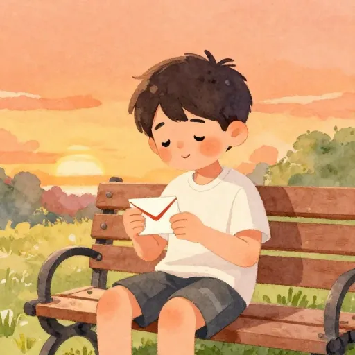 Un adolescente sintiéndose orgulloso después de su primera semana de trabajo.