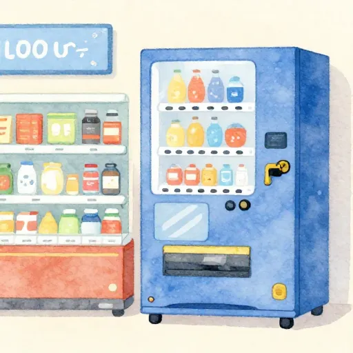 Comparación de precios de máquinas expendedoras frente a precios de supermercado