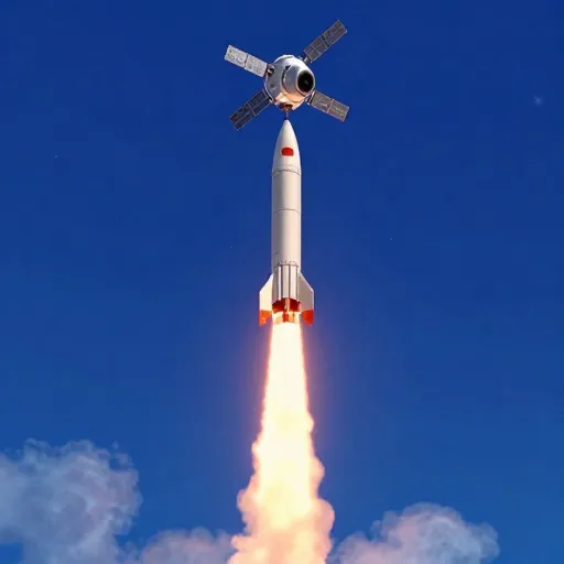 First Satellite Navigation System Launched Skyward