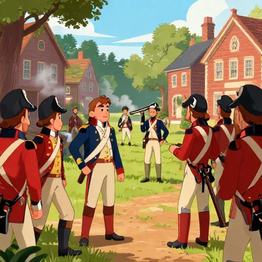 The First Shots of the American Revolution!