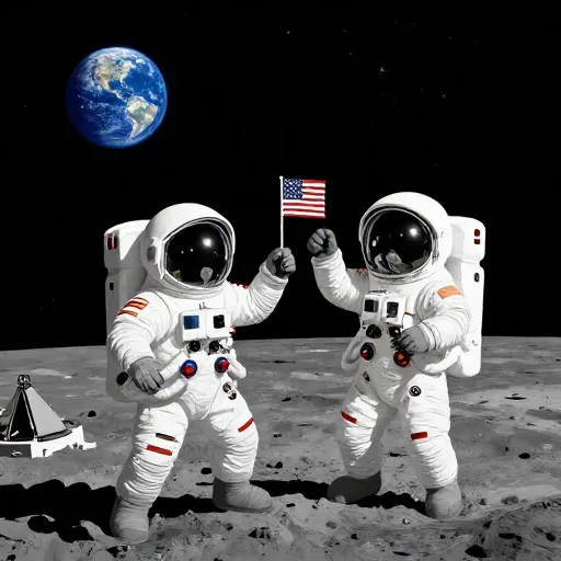 Apollo 16 Bounces onto the Moon!