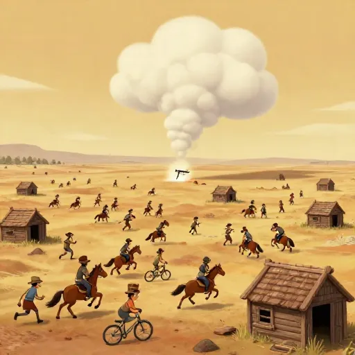 Oklahoma Land Rush Starts with a Bang!