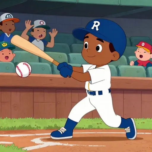 Hank Aaron Hits His First Home Run!