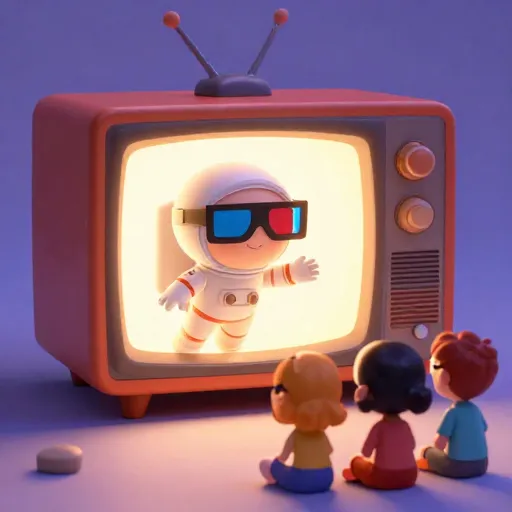 The First Experimental 3D TV Show Airs