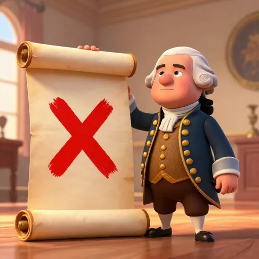 George Washington's First Presidential Veto