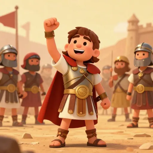 Julius Caesar Wins Big Battle in Africa