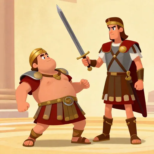 Roman Emperor Stabbed by His Own Guard