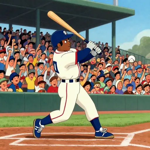 Hank Aaron Hits Record-Breaking 715th Home Run