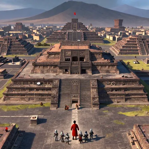 The Great Aztec Capital Falls to Cortés