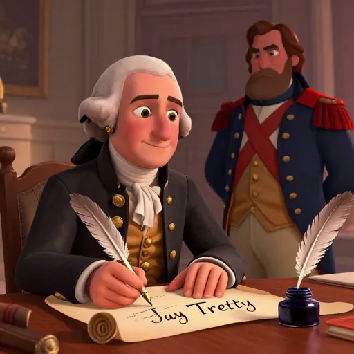 Washington Seals a Big Treaty with Britain